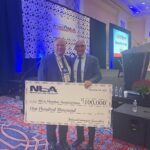 Long Island Limousine Association President Tom Gouldsbury meets with National Limousine Association President Brett Barenholtz